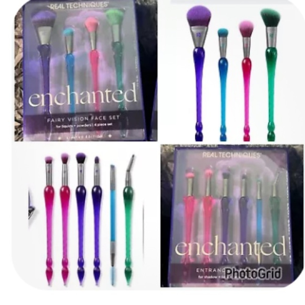 Real Techniques Enchanted
Fairy Vision Face & Eye Makeup
Brushes!